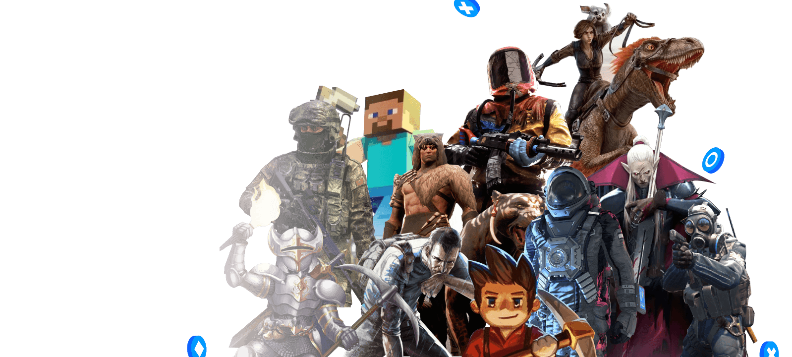 Game Server Hosting - More than 100 games online immediately.